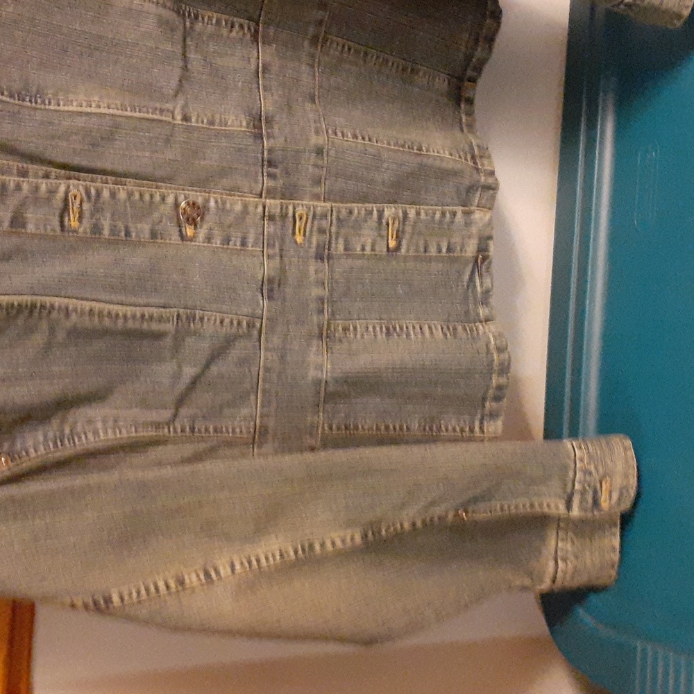 For sale vintage! Bill blass denim jacket size pxl - Picture 2 of 5